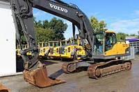 Лобове скло екскаватор Volvo EC 290 SL, триплекс