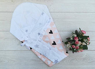 Конверт на выписку "Сердечки 15"(лето)