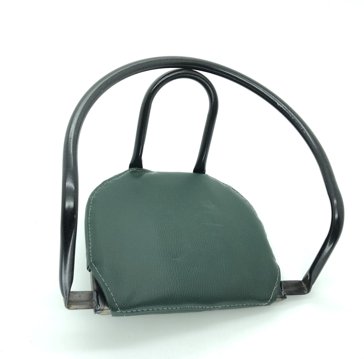 Сідло дитяче на раму метал зелений, фото 1