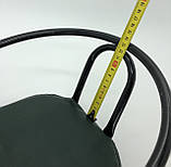 Сідло дитяче на раму метал зелений, фото 7