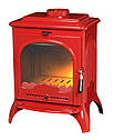 Піч-камін Invicta Seville 2 емаль червона, фото 2