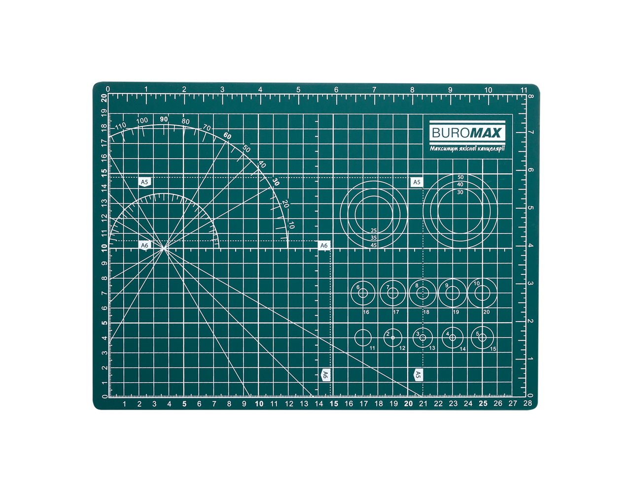Килимок Buromax самовідновлювальний  для різання тришаровий BM.6502 А4