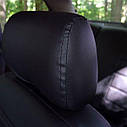 Чохли на сидіння Hyundai Getz модельні MAX-L з екошкіри Чорний, фото 3