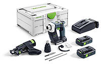 Аккумуляторный строительный шуруповёрт DURADRIVE DWC 18-4500 C 3.0-Plus Festool 576505