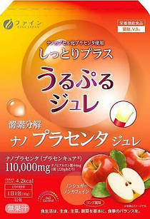 FINE JAPAN Placenta Jelly Желе з екстрактом плаценти, 22 стіки
