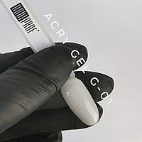Акрил гель, полигель для наращивания ногтей Andi PROF №01G Milk shimmer 15 ml