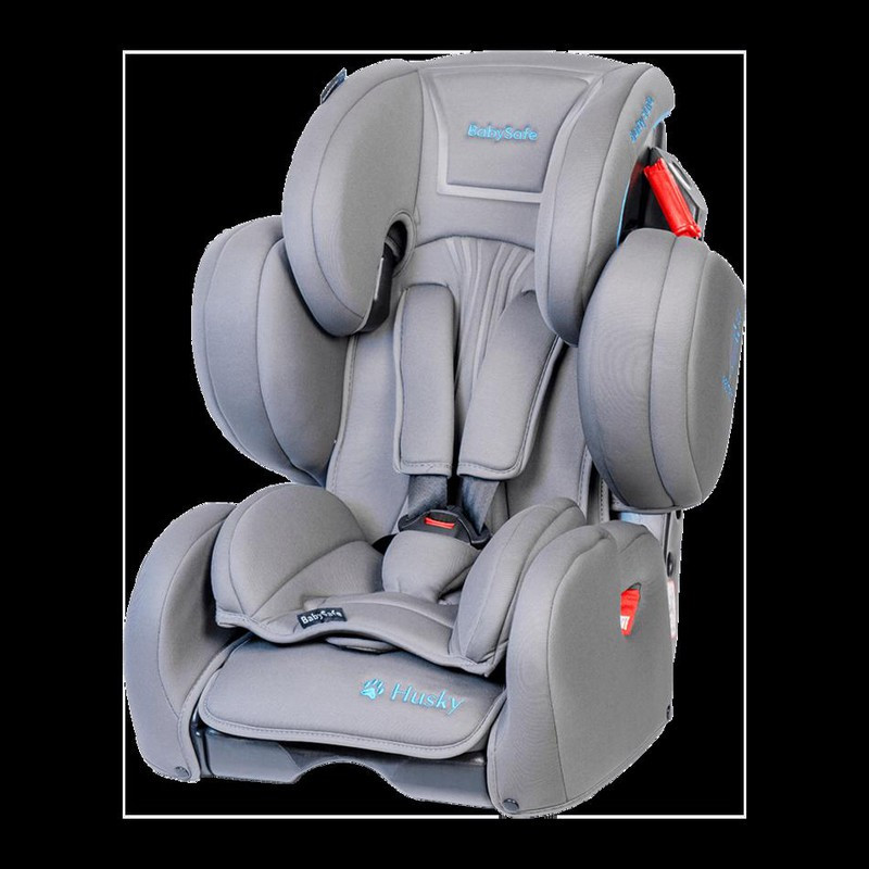 Дитяче автокрісло Baby Safe Husky 9-36 кг grey