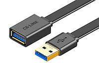 Кабель USB удлинитель CE-LINK USB 3.0 (AM / AF штекер - гнездо) 1метр - GoodGlass