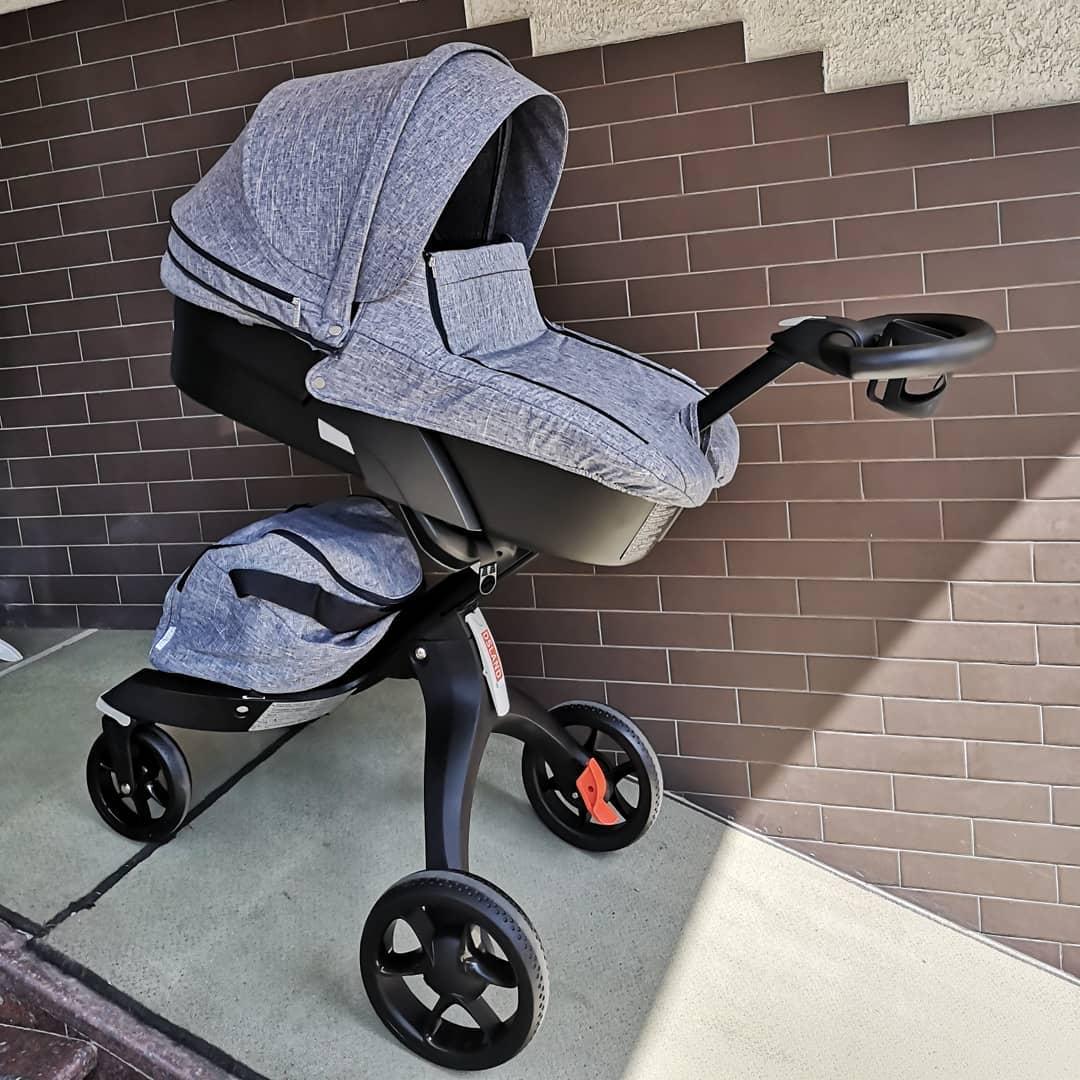 Коляска 2в1 DSLAND V8 Melange Grey