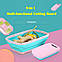 Складана обробна дошка-контейнер, набір 9 в 1: овочерізка, тертка, обробна дошка, ножі, друшляк, фото 4
