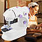 Швейна машинка портативна Mini Sewing Machine SM-202A з адаптером, фото 10