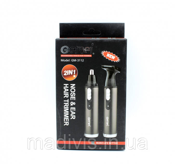Тример чоловічий Nose Trimmer GM 3106 Gemei, фото 1
