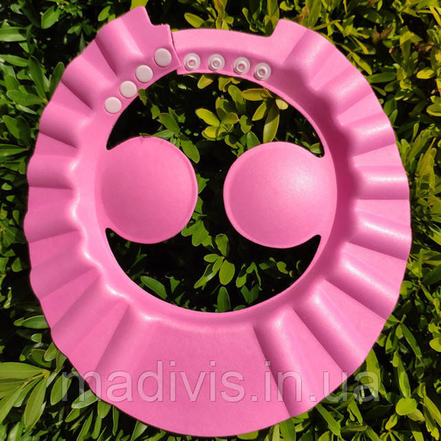 Регульована Шапочка для захисту дитячого шампуню для купання, затишна шапочка для вух, фото 1