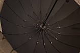 Зонт бронювань на 24 карбонові спиці ! Зонт чоловічий антишторм, фото 7