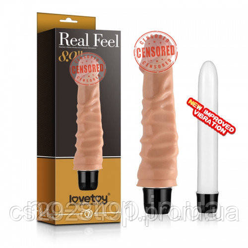 Реалістичний вібратор 8 Real Feel Vibrator 7 Flesh