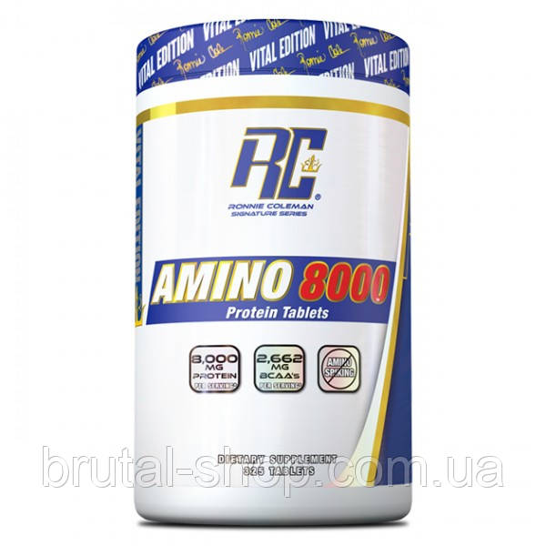 Амінокислоти Ronnie Coleman Amino 8000 Protein Tablets (325tab)