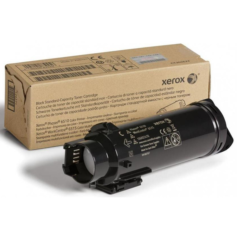 Тонер-картридж Xerox 106R03488 Black до принтера Phaser 6510DN 6510DNI 6510N WorkCentre 6515DN 6515DNI 6515NI 6515N