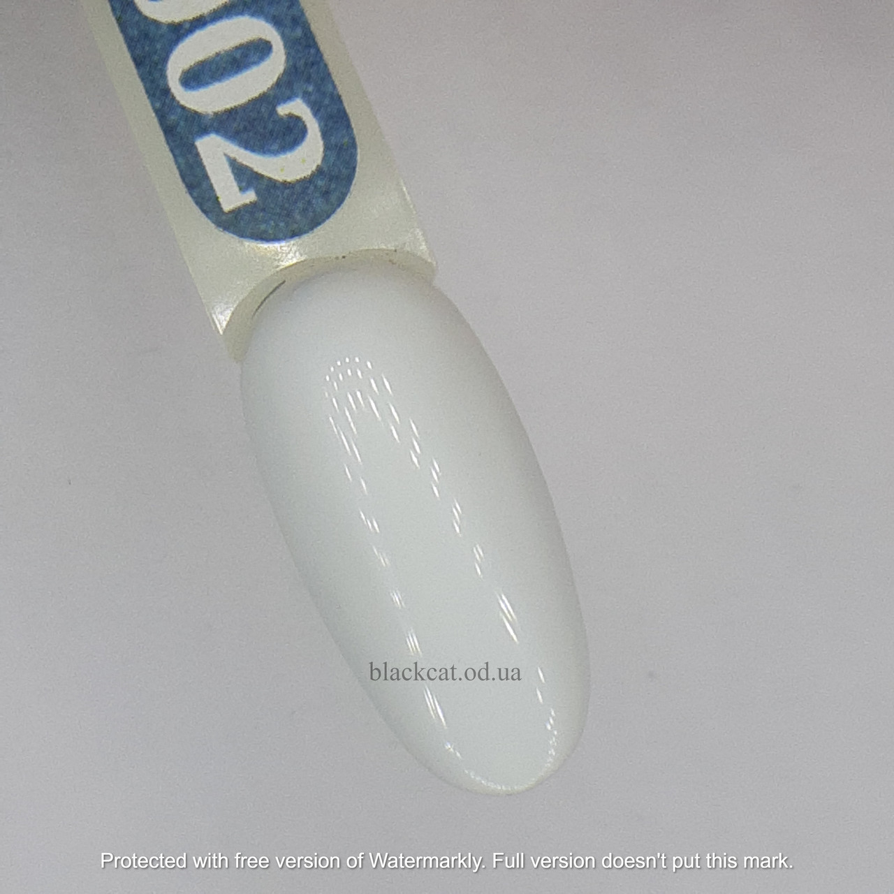 Гель-лак MaxiNail rubber gel polish №002 білий