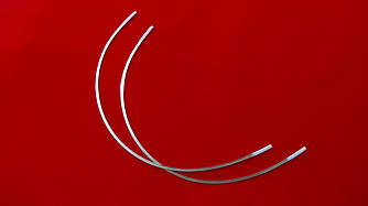 Кісточки для бюстгальтера №21 (пара) плоскі