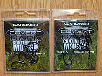 Карповые крючки Gardner Covert Dark Continental Mugga Hook 8 / 6 / 4