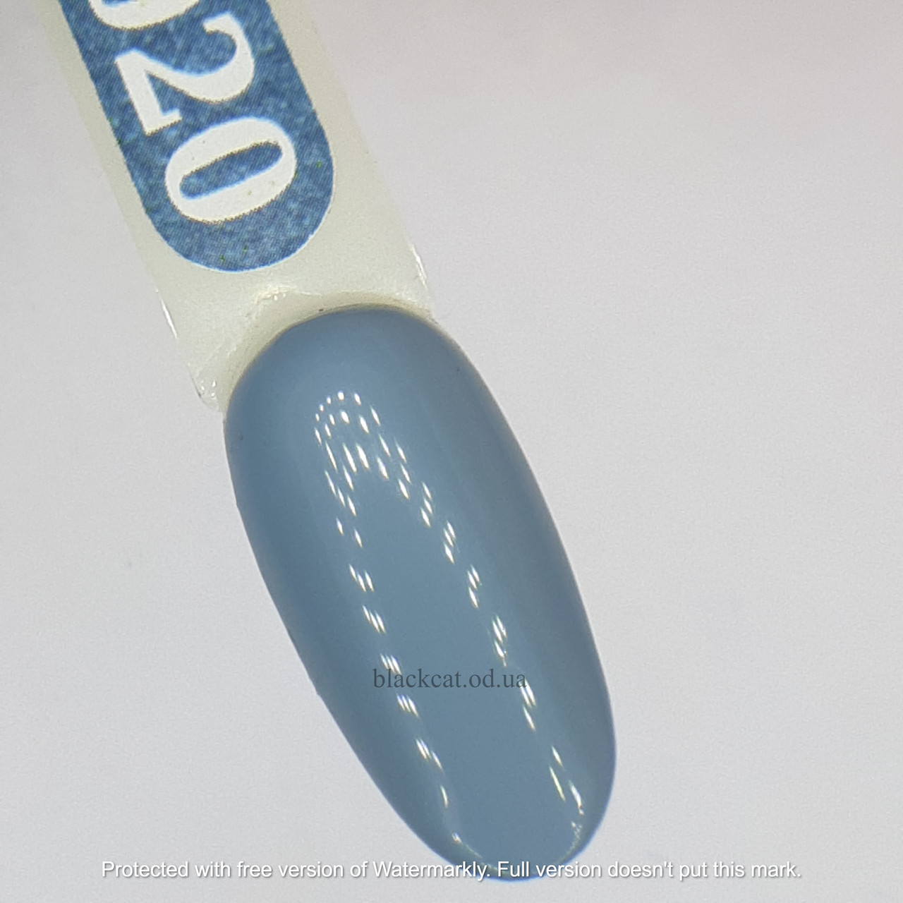 Гель-лак MaxiNail rubber gel polish №020 зеленувато-сірий