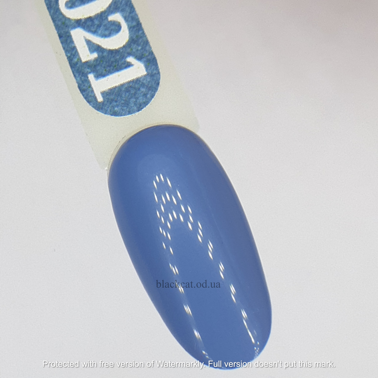 Гель-лак MaxiNail rubber gel polish №021 лавандовий блакитний