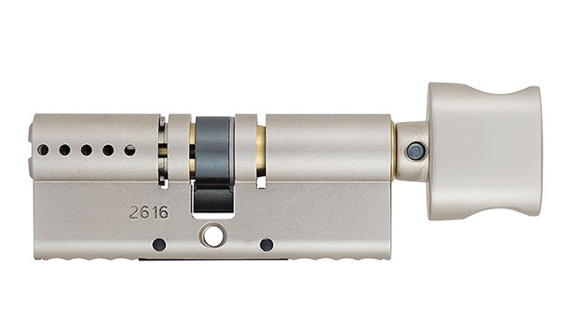 Циліндр MUL-T-LOCK INTERACTIVE + 80 мм (35х45Т) ключ-тумблер Нікель