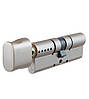 Циліндр MUL-T-LOCK INTERACTIVE + 85 мм (50х35Т) ключ-тумблер Нікель, фото 2