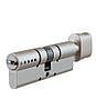 Циліндр MUL-T-LOCK INTERACTIVE + 92 мм (27х65Т) ключ-тумблер Нікель, фото 3