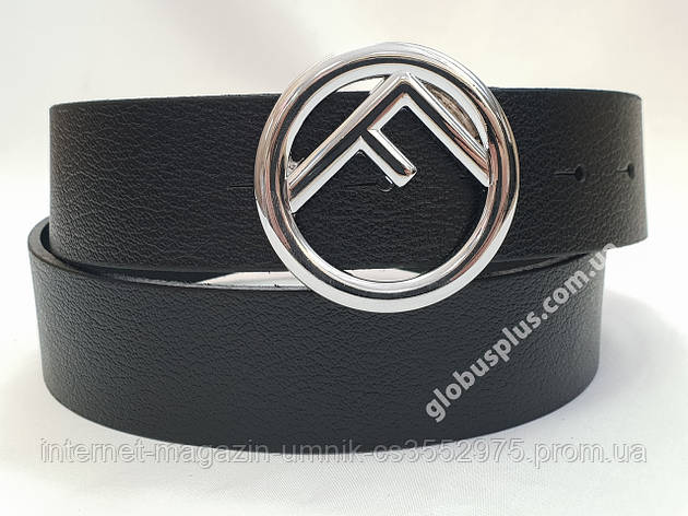 Ремінь жіночий шкіряний Fendi, ширина 40 мм,930729, фото 2