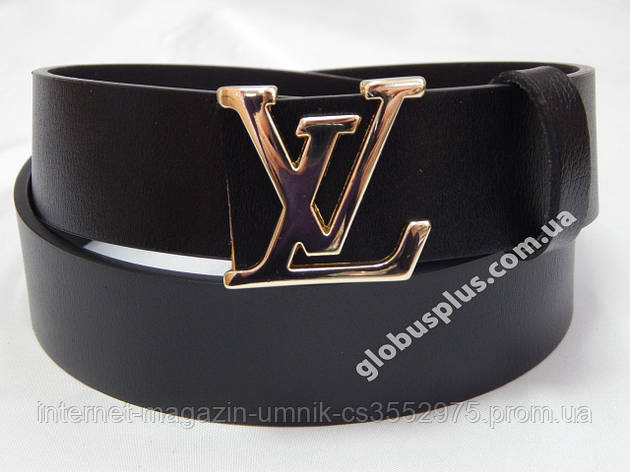 Жіночий шкіряний ремінь Louis Vuitton 40 мм., 930870, фото 2
