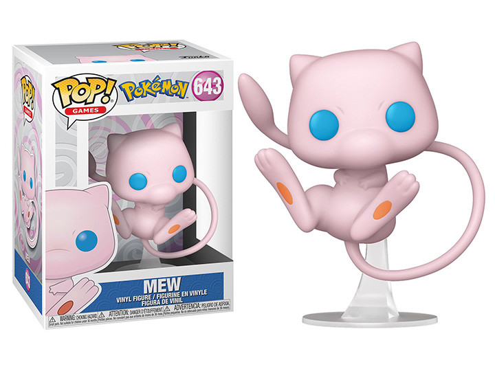 Фігурка Funko Pop Мью Покемон Pokemon Mew 10см FP P M 643