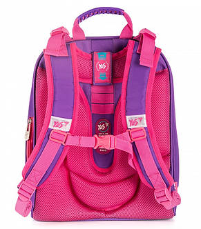Рюкзак шкільний ортопедичний, каркасний, «YES» "Flamingo" H-12, 558017, фото 2