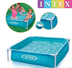 Intex 57173, дитячий каркасний басейн Small Frame, 122*122*30 см