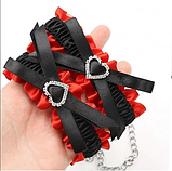 Нашийник з манжетами для БДСМ, Садо-мазо атрибутика для жінок, фото 6