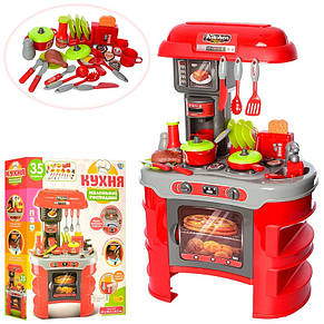 Кухня дитяча Little Chef з аксесуарами, із звуковими і світловими ефектами, 69*45*26 см, 008-908А, фото 2
