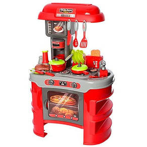 Кухня дитяча Little Chef з аксесуарами, із звуковими і світловими ефектами, 69*45*26 см, 008-908А, фото 2
