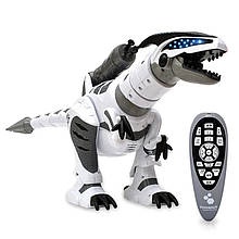 Радіокерований інтерактивний Робот-динозавр, світлові та звукові ефекти, сенсорні датчики, 64 см, M5474