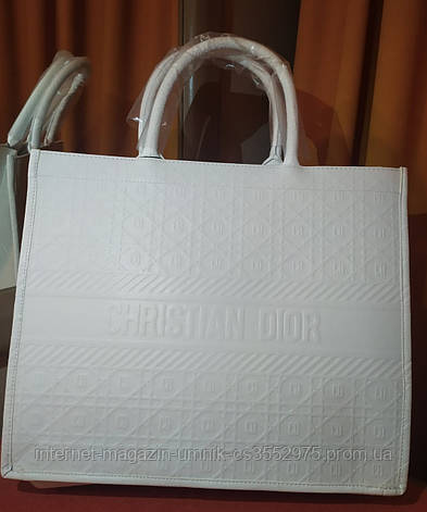 Жіноча сумка Dior, шопер, екошкіра, 35*41 см, 931004, фото 2