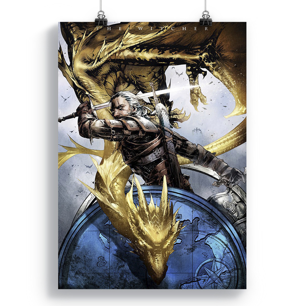 Плакат Відьмак | The Witcher 3 06