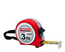 Рулетка вимірювальна Haisser 22030, 3 м x 16 мм