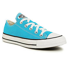 Кеди Converse All Stars Optical Blue Low M7652 жіночі чоловічі класичні голубі (розміри 37, 38, 39)