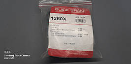 Ремкомплект гальмівної системи QUICK BRAKE 1360X