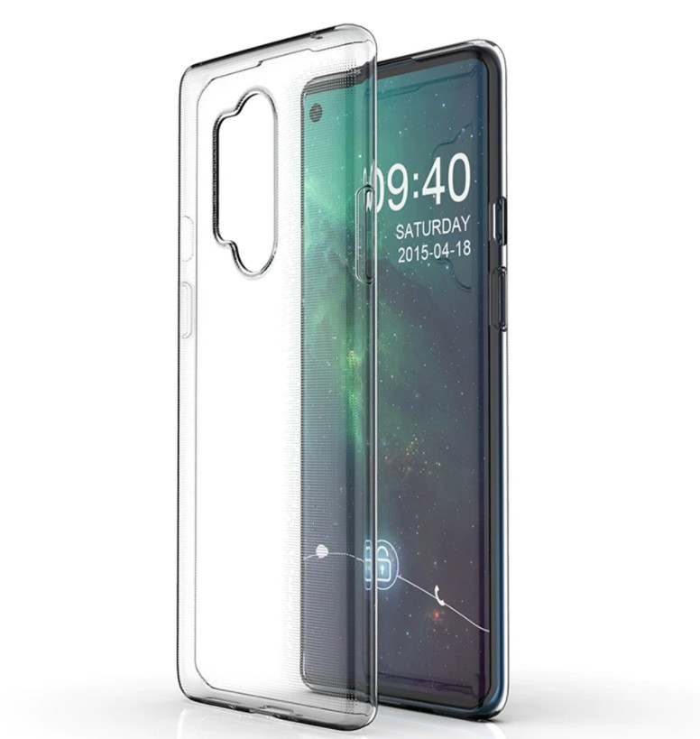 Прозорий силіконовий чохол для OnePlus 8 Pro