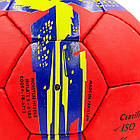 М'яч футбольний No5 Гриппі 5слів. BARCELONA FB-6713 (No5, 5 см, пошитий вручну), фото 3