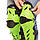 Комплект мотозащиты колін і гомілки PRO BIKER MS-1239 зелений, фото 2