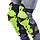 Комплект мотозащиты колін і гомілки PRO BIKER MS-1239 зелений, фото 3