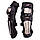 Комплект мотозащиты метал 4 шт (коліно, гомілка + передпліччя, лікоть) PRO X HJ-01, фото 9