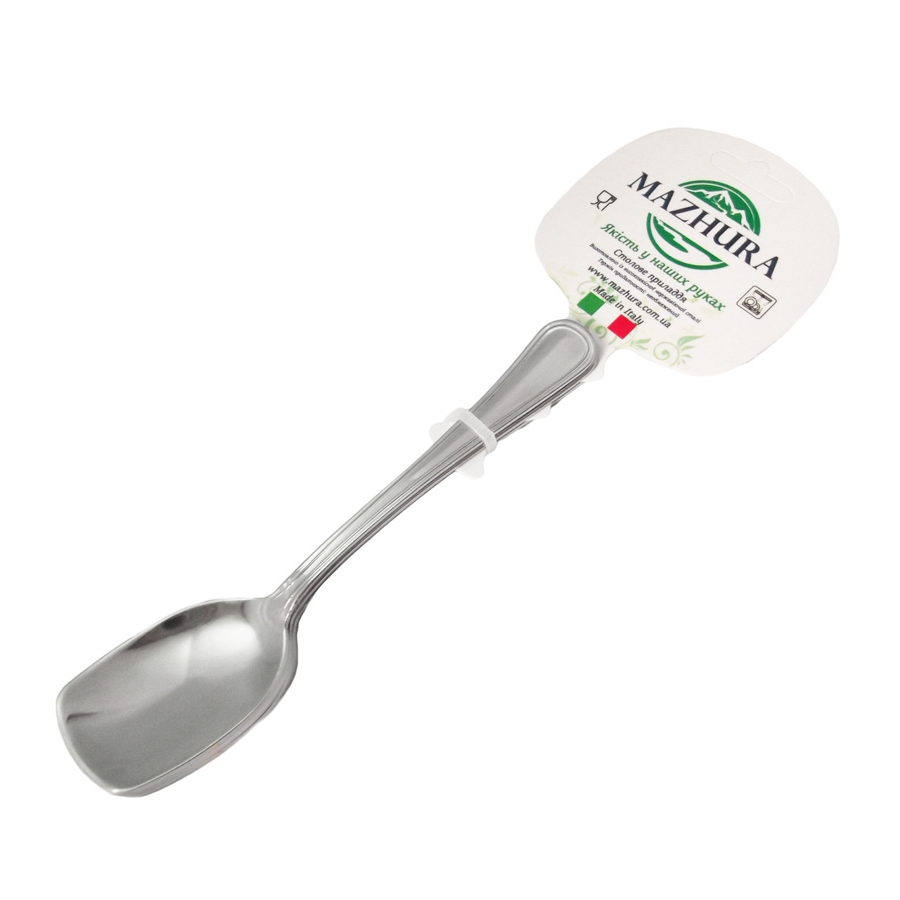 Набір INGLESE 18/10 ложок для морозива 3шт. 13 см, нержавіюча сталь mz256-3 MAZHURA, фото 1