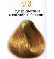 КРЕМ-КРАСКА Brelil Sericolor № 9.3 золотистий дуже світлий блонд 100 мл